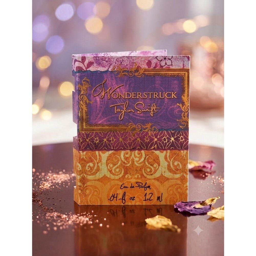 VTG Taylor Swift Wonderstruck Perfume Sample .04 oz/1.2 mL | New on Card